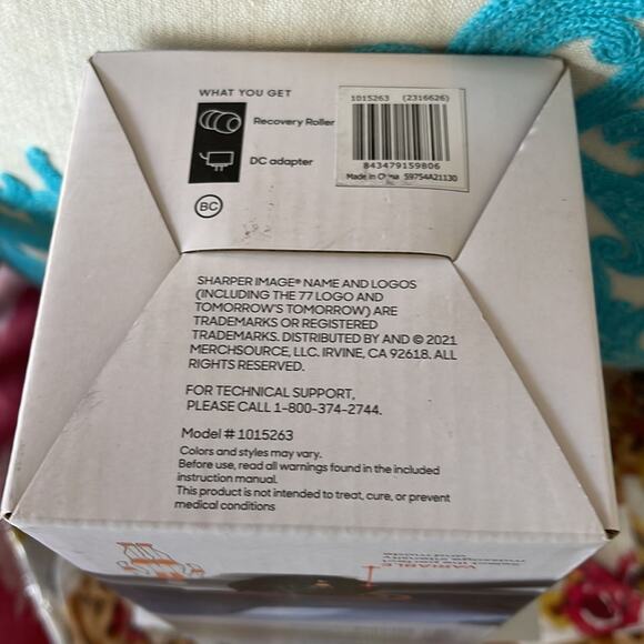 Sharper Image Massager Fit Roller Vibrating Sport Recovery Device - Picture 10 of 10